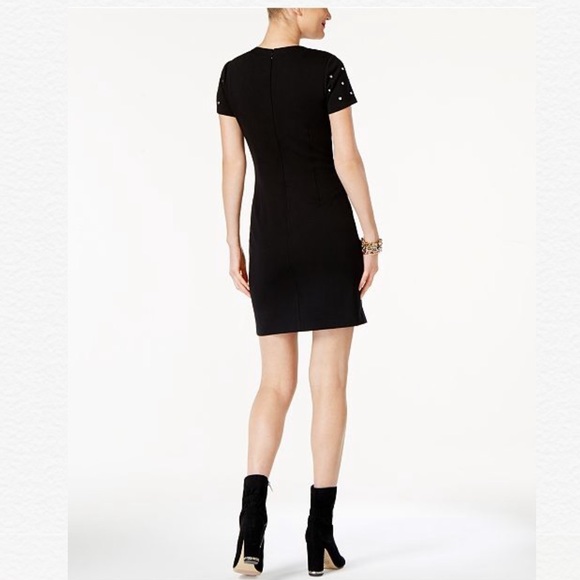 ❌SOLD❌Michael Kors Short-Sleeve Studded Dress - Picture 4 of 4